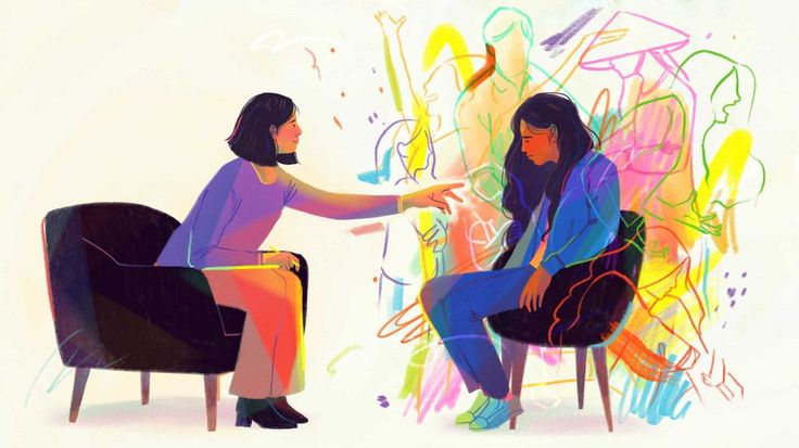 Thérapeute en séance avec une patiente